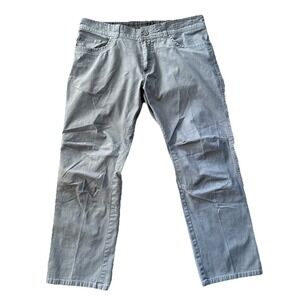 Kuhl Kanvus Jean Pants Mens 38x30 Gray Stretch Canvas Straight Outdoor Hiking